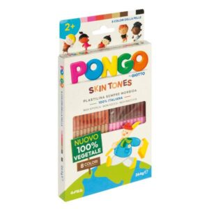 Giotto Paste per modellare CF PONGO 264GR ASSORTITI SKINTONES