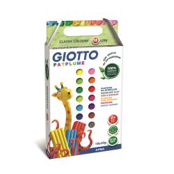 Giotto Paste per modellare CF18PATPLUME COLORI CLASSICI FLUO 20GR