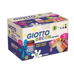 Giotto Kit Creativi CF6X25ML GIOTTO DECOR ACRYLIC MATT ASSORTITI