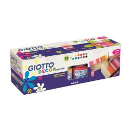 Giotto Kit Creativi CF12X25ML GIOTTO DECOR ACRYLIC MATT ASSORTITI