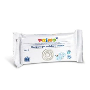 Primo Paste per modellare PRIMO PASTA PER MODELLARE 500GR COLORE BIANCO