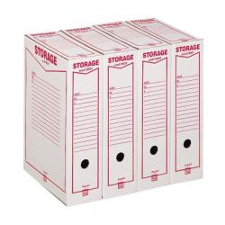 King Mec Scatole Archivio e Faldoni Scatole archivio Storage  Formato 9x33x23 cm (conf.32)