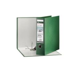 Leitz Registratori LEITZ REGISTRATORE 180° IN PLASTICA CON CUSTODIA – F.TO PROTOCOLLO    DORSO 8 CM VERDE (CONF.6)