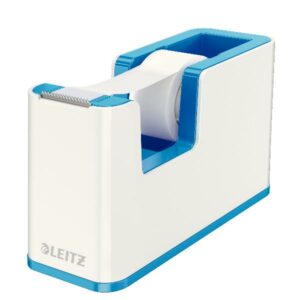 Leitz Dispenser nastri adesivi WOW – Dispenser per nastro adesivo Dual Color Blu metallizzato