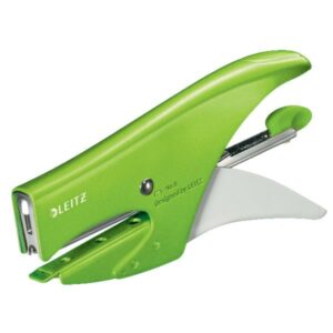 Leitz Cucitrici LEITZ 5547 CUCITRICE A PINZA – 15 FG – PUNTO N° 8 VERDE LIME