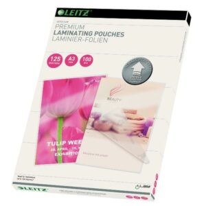 Leitz Accessori per plastificatrici CF100POUCHES UDT A3 125MICRON