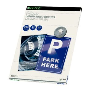 Leitz Accessori per plastificatrici CF25POUCHES A3 250 MICR UDT