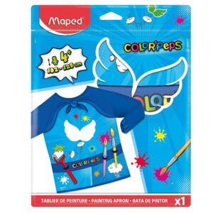 Maped Kit Creativi GREMBIULE MANICHE LUNGHE BLU