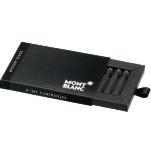 Mont Blanc Penne stilografiche INK CART MYSTERY BLACK 1PACK=8CART PF