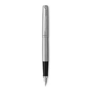 Parker Penne stilografiche Jotter Stilografica pennino M Stainless Steel CT