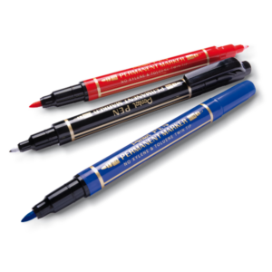 Pentel Marcatori CF12 TWIN TIP BLU – MARCATORE PERMANENTE DOPPIA PUNTA CONICA