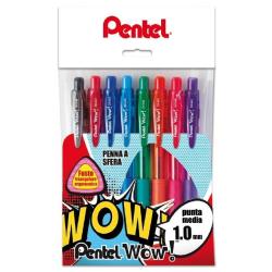 Pentel Penne a Sfera CF8PENNA SFERA WOW 1.0 COL. ASS.TI