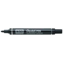 Pentel Marcatori Marcatore N50 punta tonda nero 4 3 mm (conf.12)