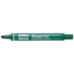 Pentel Marcatori Marcatore N60 punta scalpello verde 4 3 mm (conf.12)