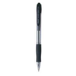 Pilot Penne a Sfera Penna a sfera a scatto Supergrip  nero punta 0 7 tratto 0 27 mm (conf.12)