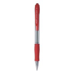 Pilot Penne a Sfera Penna a sfera a scatto Supergrip  rosso 0 7 mm (conf.12)