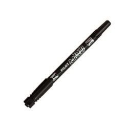 Pilot Marcatori MARKER TWIN CON DOPPIA PUNTA NERO PUNTA 1 0 E 2 0 MM  TRATTO 0 3 E 0 5 MM  (CONF.10)