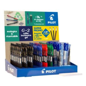 Pilot Roller ESP 60 PZ G2 COLOUR STD + PROMO REFILL  ( 60 Penne + 30 Refill di cui 10 in Omaggio)