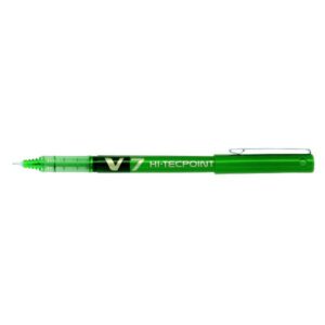 Pilot Roller CF12  Roller V7 a inchiostro liquido verde punta  ago 0,7mm