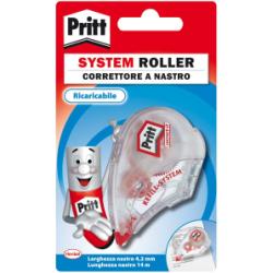 Pritt Correttori PRITT CORRETTORE ROLLER REFILL 4 2MM – SCATOLINA