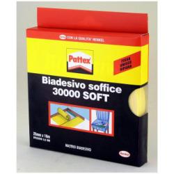 Pattex Nastri biadesivi Nastro Biadesivo Soft Pattex 30000  25mmx25m