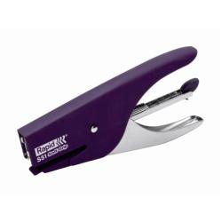 Rapid Cucitrici Cucitrice a pinza Soft Grip Viola ergonomica in vernice gommata maneggevole per la casa e l ufficio