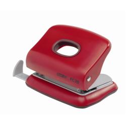 Rapid Perforatori Perforatore FC20 rosso — in ABS con robusta struttura in metallo e contenitore coriandoli integrato (Conf. Box)