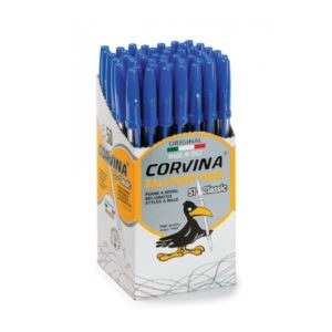 Carioca Penne a Sfera CORVINA 51 CLASSIC SCATOLA 50 PZ. BLU