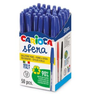 Carioca Penne a Sfera CF50 PENNA SFERA ECO 1MM BLU