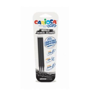 Carioca Refill REFILL 3 PZ NERO OOPS