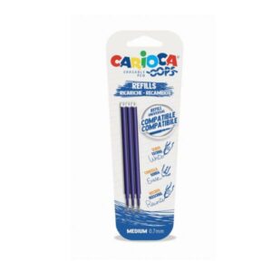 Carioca Refill REFILL 3 PZ BLU  OOPS