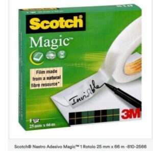 Scotch Nastri adesivi NASTRO MAGIC 810 25MMX66M