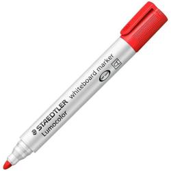 Staedtler Marcatori PENNARELLO LUMOCOLOR 351 ROSSO P.TONDA PER LAVAGNE CANCELLABILI