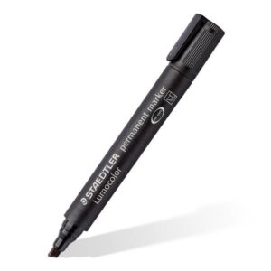 Staedtler Penne punta in fibra CF10 LUMOCOLOR PERMANENT NERO