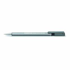 Staedtler Portamine Portamine per scrittura Triplus Micro 0.7 mm  fusto grigio ergonomico triangolare punta in metallo cromato mine HB (conf.10)