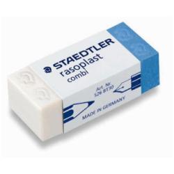 Staedtler Gomme Gomma Rasoplast Combi 526 BT30  43x19x13 mm parte blu per inchiostro su carta comfort quality (conf.30)