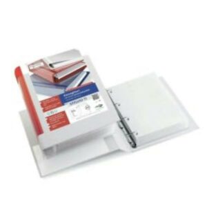 Sei rota Raccoglitori Rcaccoglitore personalizzabile Stelvio TI 100 4 anelli Q – 22X30 cm – bianco