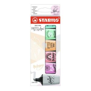 Stabilo Evidenziatori STABILO BOSS MINI Pastellove 2.0 astuccio da 6 colori