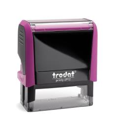 Trodat Timbri TIMBRO AUTOINCHIOSTRANTE PRINTY4912 FUCSIA TAMPONE NERO