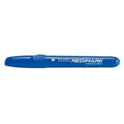 Tratto Marcatori Tratto Redimak blu punta tonda 7 0  tratto 2 0-3 5 mm  permanente a base d alcool  scrive su tutte le superfici (Conf. 12 pz)