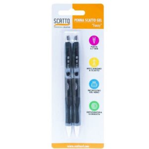 Scatto Penne a Sfera CF2PZ PENNA A SCATTO GEL 0 7MM NERO