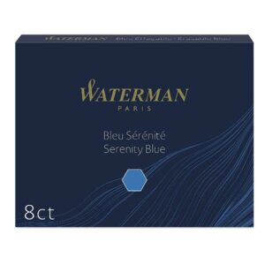 Waterman Refill CARTUCCE STANDARD (CONF. 8 PZ.) BLU FLORIDA