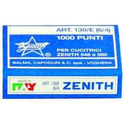 Zenith Punti metallici CF10X1000Punti 130/E 6/4 ACCIAIO