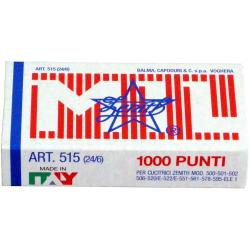 Zenith Punti metallici CF10x1000Punti 515 24/6 ACCIAIO