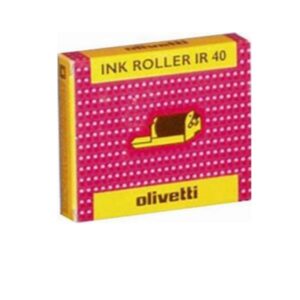 Olivetti CONSUMABILI CALCOLATRICI INK ROLLER IR 40 NERO X – SUMMA 20-301 LOGOS 91-92-93                 CONFEZIONE 2 PEZZI (PRODOTTO INFIAMMABILE)