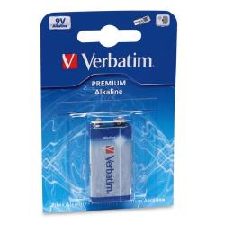 Verbatim PILE ALCALINE BLISTER DA 1 PILA 9V TRANSISTOR LONG LIFE