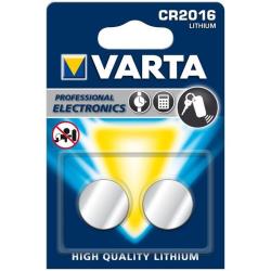 Varta PILE AL LITIO CR 2016 (Litio)  DOPPIO BLISTER  conf.da 2