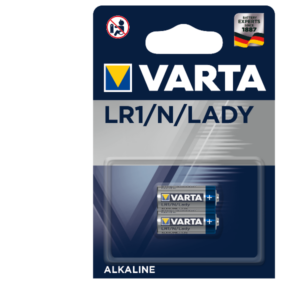 Varta PILE ALCALINE Lady  N (Alcalina) DOPPIO BLISTER conf.da 2