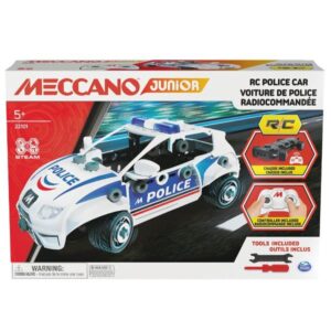 Spin Master Costruzioni Meccaniche MECCANO JUNIOR – Radiocomando Auto della Polizia