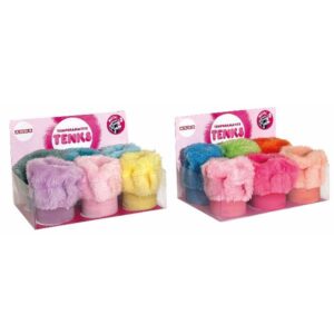 Arda Temperini 2 ESPOSITRI DA 6 TEMPERAMATITE 3 FORI – TENKS PELUCHE – ASSORTITI